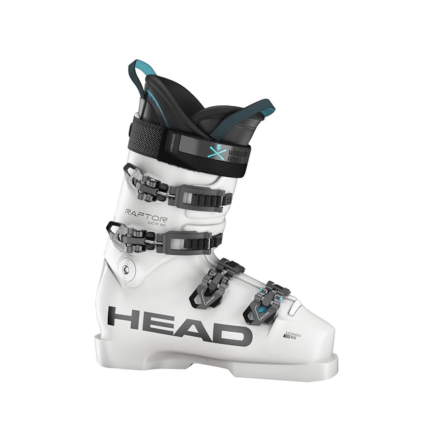 Amazon.com: HEAD Raptor WCR 90 23.5 JR Ski Boots - White